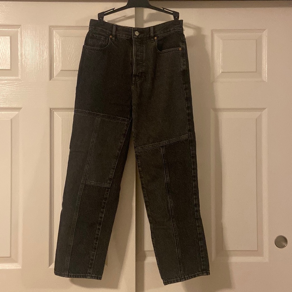 Size 27 Black High Rise Straight PacSun Jeans